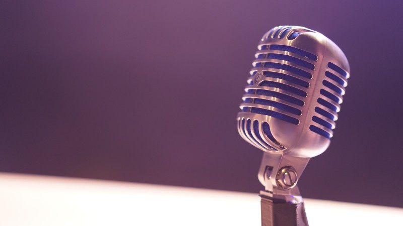Podcast mikrofon